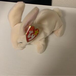 Ty Nibbler Soft Cream Bunny Plush